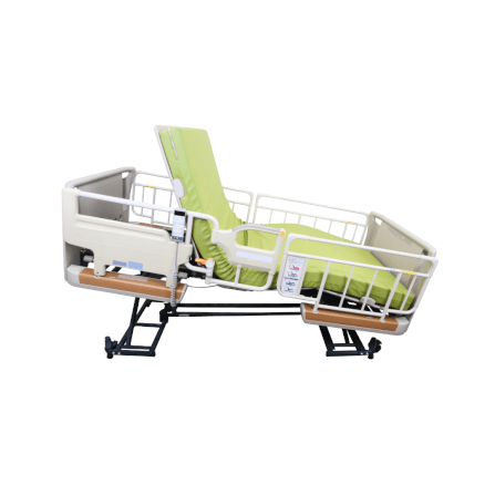 เตียงผู้ป่วยไฟฟ้า PARAMOUNT BED รุ่น Rakusho Z สีเรซิ่น พร้อมที่นอน รุ่น General Mattress_2